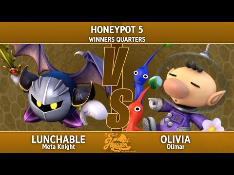 Honeypot 5 Top 24 - WR3 - Olivia (Olimar) Vs. Lunchables (Meta Knight)