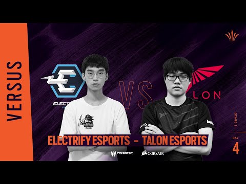 Electrify vs Talon Esports // Rainbow Six APAC North Division 2020 - Stage 2 - Playday #4