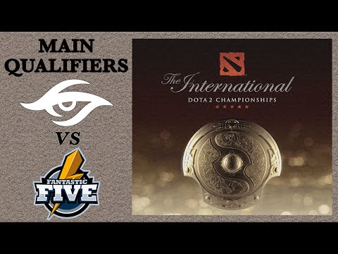 Dota 2 | Road to The International | Main Qualifiers: SECRET vs FANTASTIC FIVE