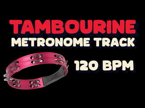 Tambourine Metronome 120 BPM | The Perfect Funk/Pop Click