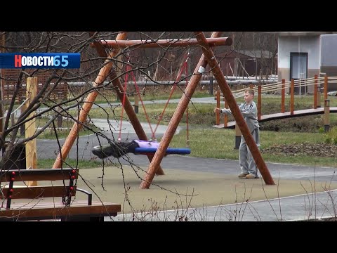 Обновленный сквер. Новая точка притяжения появилась у жителей Ново-Александровска