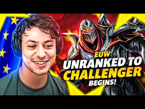 LL STYLISH | EUW UNRANKED TO CHALLENGER BEGINS!
