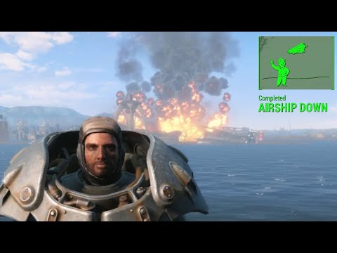 Paladin Danse's honest reaction to destroying the Prydwen