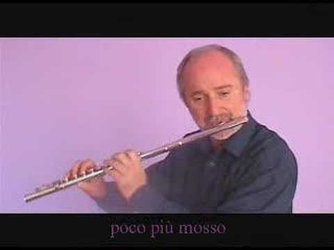 Astor Piazzolla étude tanguistique n.4 pour flute seule