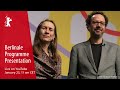 Berlinale Press Conference: Programme Presentation | Berlinale 2024