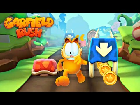 Garfield Rush 💥 new update best gameplay