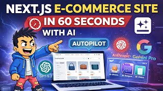 I Built a Next.js E-Commerce Site in 60 Seconds with AI (Genspark)