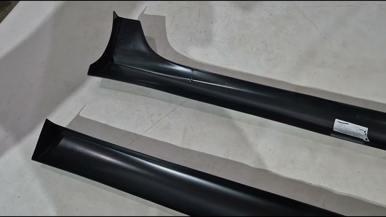 Volkswagen Golf 5 2003-2009 рр. Бокові пороги DPT (Під фарбування) Video 1