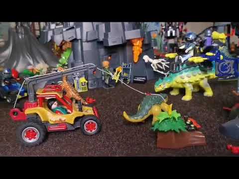 🦖 Playmobil Dino Rise | Diorama de Acción con Dinosaurios y Robots 🚀