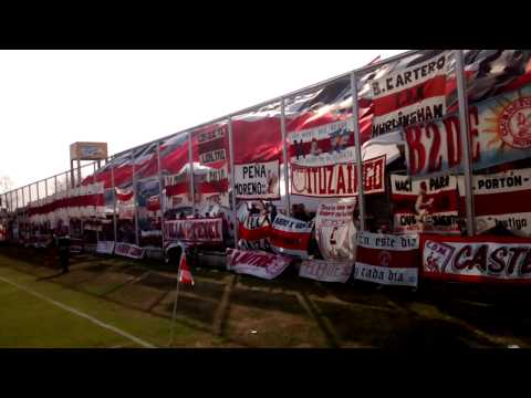 "Fiesta en la tribuna Dep Moron vs Platense - gol" Barra: Los Borrachos de Morón • Club: Deportivo Morón