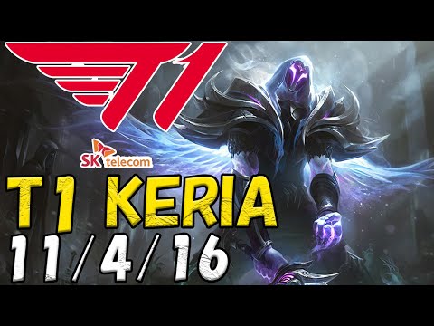 T1 Keria パイク(Pyke) VS カルマ(Karma) SUPPORT patch 12.23 KR RANK