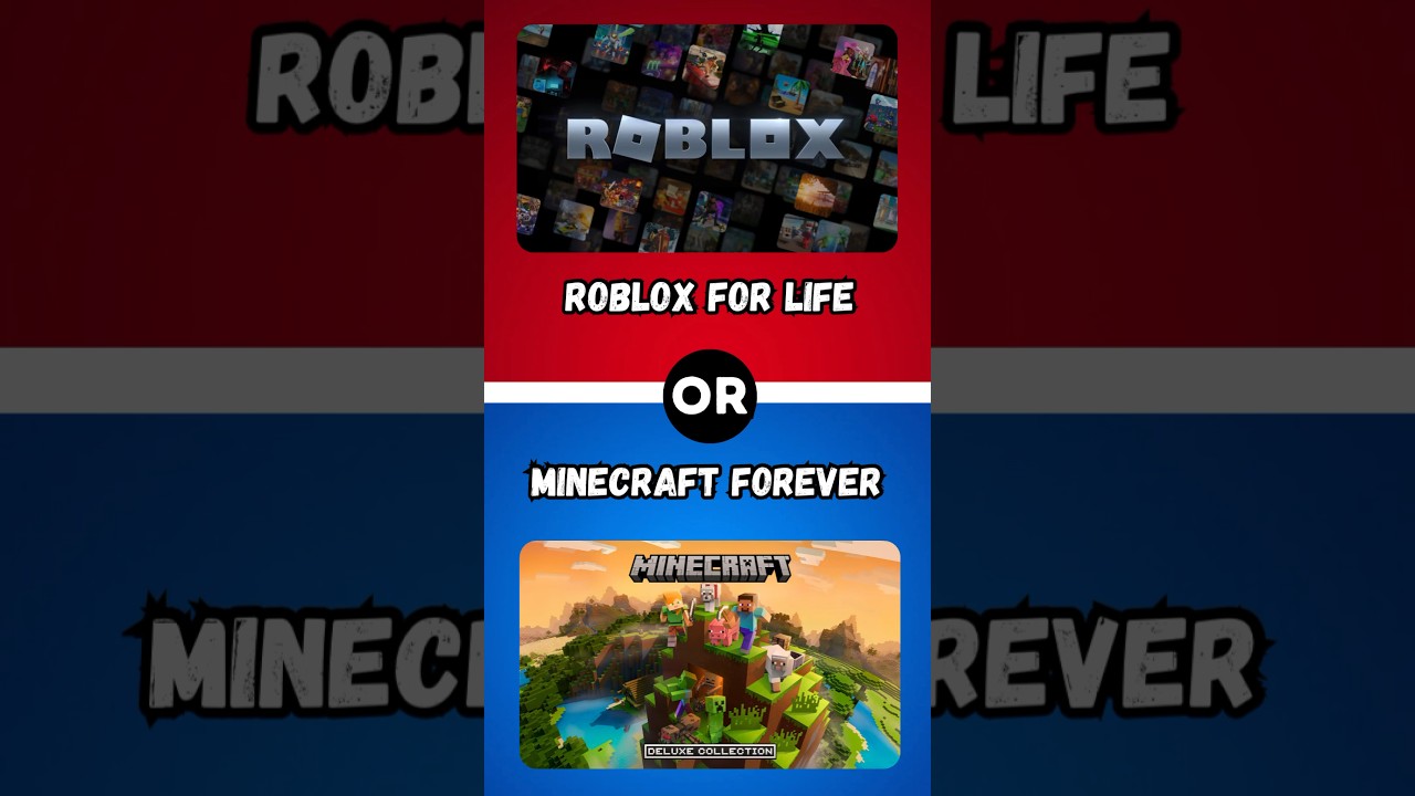 Would You Rather Questions Games (Episode 1) #games #wouldyourather #roblox #minecraft #game