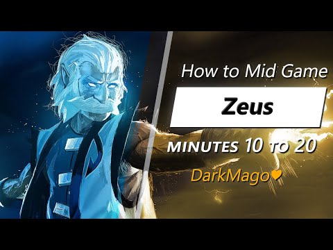 DarkMago♥ mid game Zeus | Minute 10 to 20