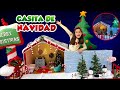 HICIMOS UNA CASITA NAVIDEÑA NOS QUEDO INCREÍBLE