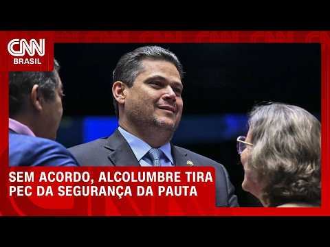 Sem acordo, Alcolumbre tira PEC da Segurança da pauta; veja análise | O GRANDE DEBATE