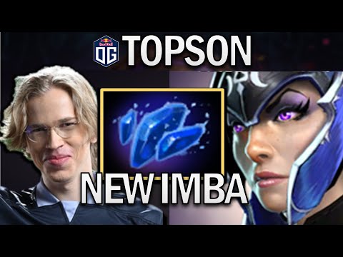 OG.TOPSON LUNA WITH AGHANIMS SHARD - DOTA 2 7.29 GAMEPLAY