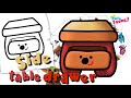 Blues Clues How To Draw Side Table Drawer Easy Drawing Tutorial