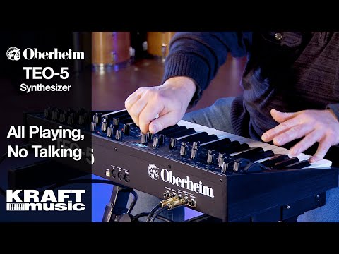 Oberheim TEO-5 Synthesizer - All Playing, No Talking