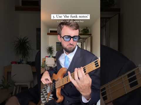 How to make a FUNKY BASS LINE 🎸 #shorts #bass #funk #disco #bassline #musicproducer #producer