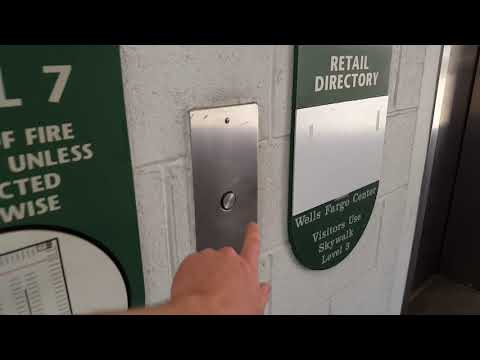 Otis Traction Garage Elevator at Wells Fargo Center, Salt Lake City, UT