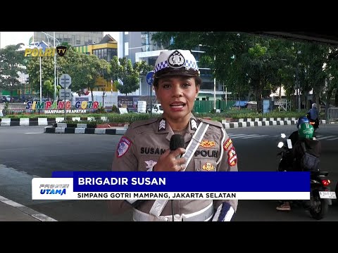 NTMC POLRI - PANTAUAN ARUS LALU LINTAS SORE 12/06/2025
