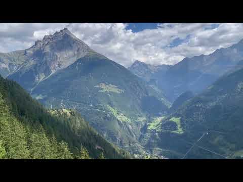 Arnisee cable car down to Intschi