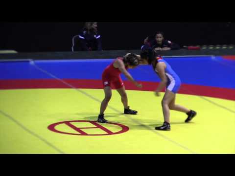 2014 Junior Pan-American Championships: 44 kg Regina Doi (USA) vs. Angela Toribio (PER)