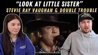 Stevie Ray Vaughan &amp; Double Trouble - Look At Little Sister  REACTION