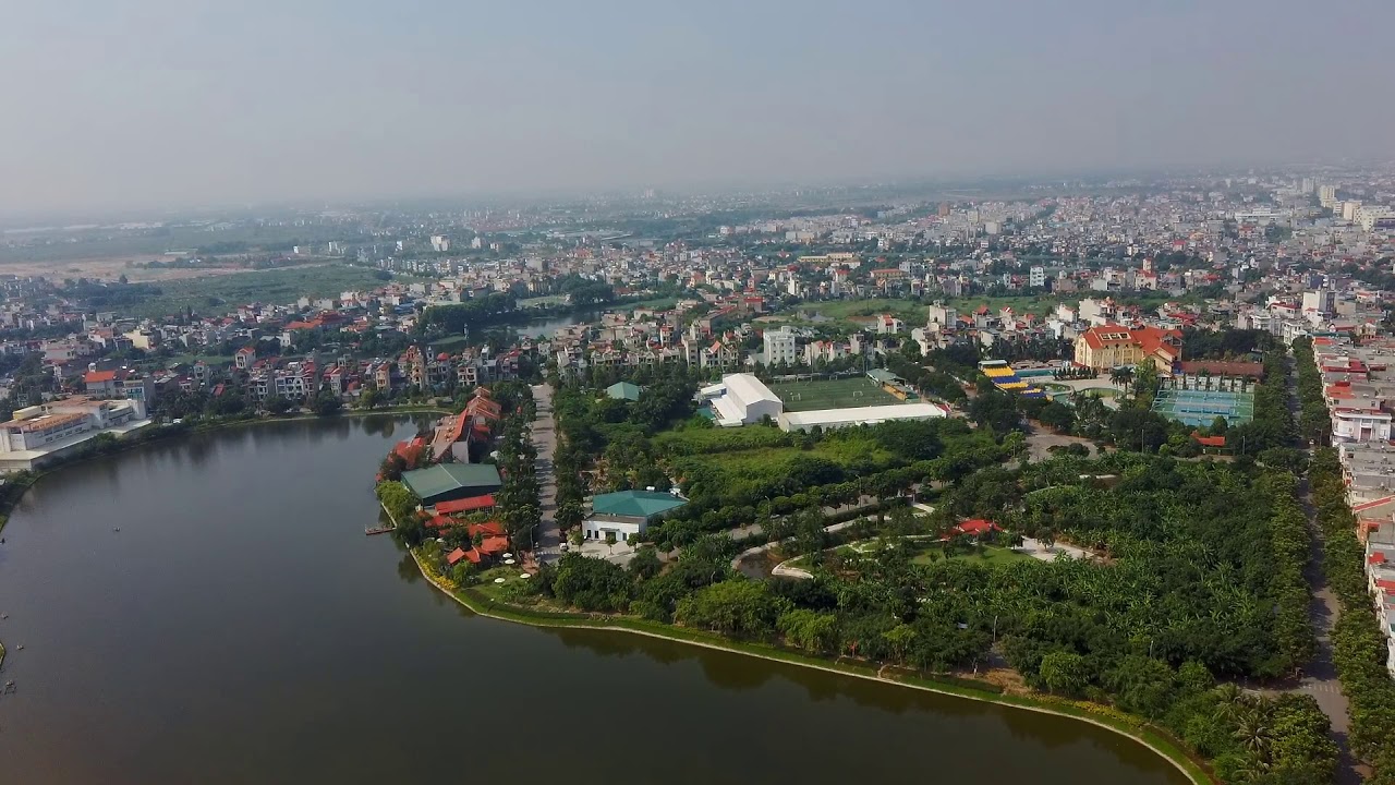 Hai Duong city from above