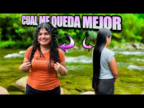 Me hice un cambio de LOOK EXTREMO en mi cabello porque no me gusta  - NATHALIA