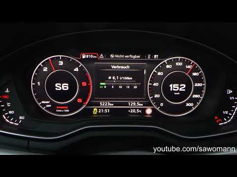 2018 Audi A4 Avant 2.0 TDI S tronic 190 HP 0-100 km/h & 0-100 mph Acceleration
