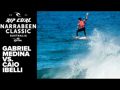 Gabriel Medina vs. Caio Ibelli HEAT REPLAY Rip Curl Narrabeen Classic Round of 16