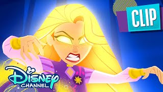 Rapunzel vs. Cassandra ⚔️ | Rapunzel&#39;s Tangled Adventure | Disney Channel