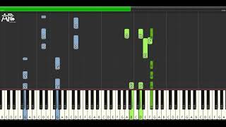 Big Blue Sky - Jackson Dean | Adelina Piano synthesia tutorial