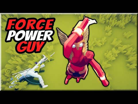 Force Power Guy vs Every Faction - Totally Accurate Battle Simulator TABS Mod