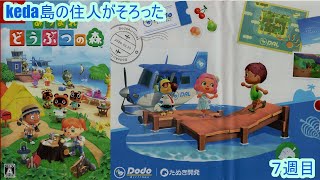 けだっくのあつ森実況7週目