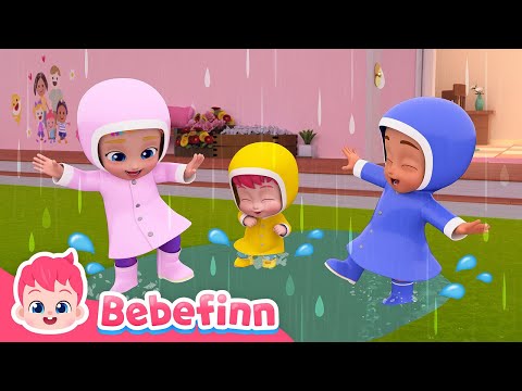 EP101 | 🌧 Rain, Rain, Go Away | Bebefinn Nursery Rhymes for Kids