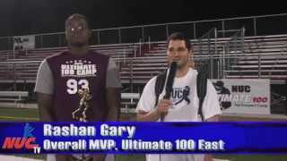 Rashan Gary - Freshmen Overall MVP - NUC Ultimate 100 East Football Camp