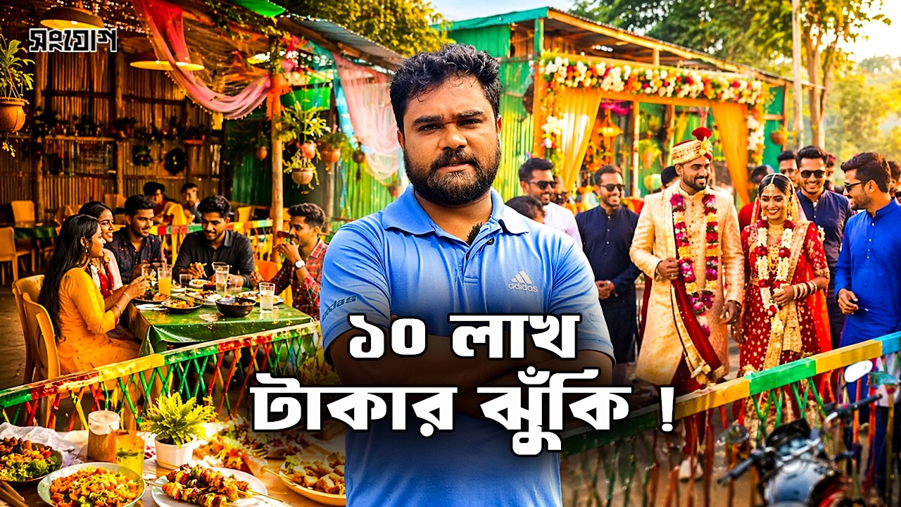 বিয়ের বর-বউও যেখানে থামেন খাবারের টানে