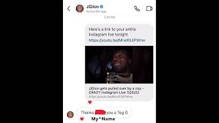 JiDion Answered My DM!! Check out the video I sent him linked in the description