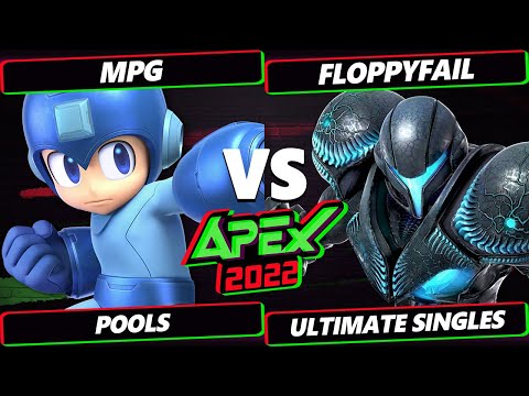 Apex 2022 - MPg (Mega Man) Vs. FloppyFail (Dark Samus) SSBU Ultimate Tournament