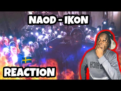 AMERICAN REACTS TO SWEDISH RAP! NAOD - IKON (OFFICIELLA VIDEO)