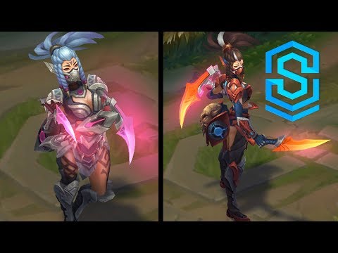 Headhunter Akali Chroma Skins