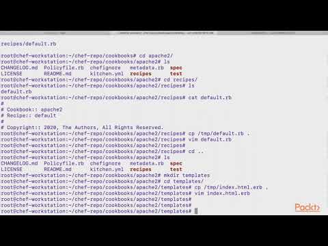 6   Creating Cookbook to Install and Configure Webserver [Automation Solutions with Chef Automate]