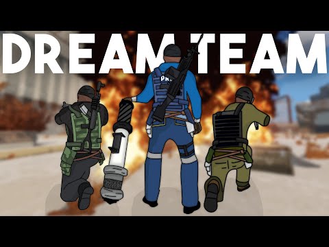 RUST - THE DREAM TEAM THAT REBUILT AND TOOK OVER THE SERVER !! Rust Group Survival