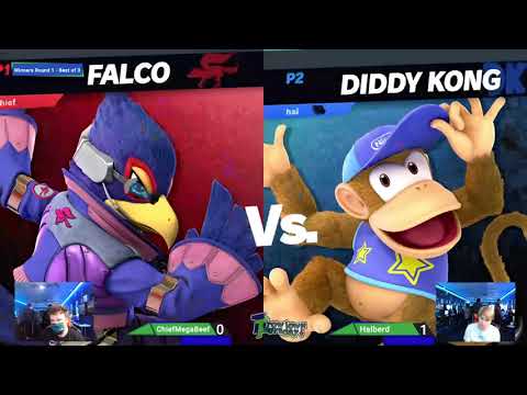 Throwdown Thursday #85 | ChiefMegaBeef (Falco) vs Halberd (Diddy Kong)