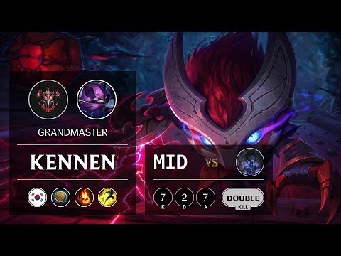 Kennen Mid vs Sylas - KR Grandmaster Patch 9.10