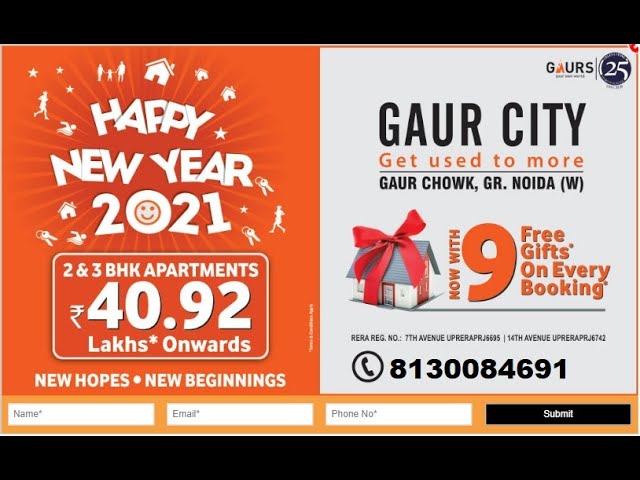 Gaur City 2  |  4 BHK   