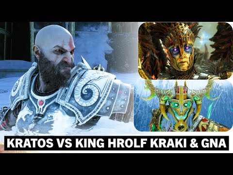 ZEUS ARMOR KRATOS VS KING HROLF KRAKI & GNA - GIVE ME GOD OF WAR - NEW GAME PLUS [4K 60FPS]