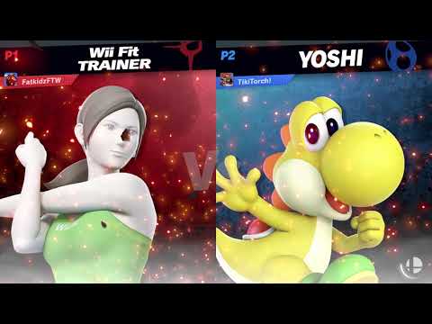 TikiTorches (Yoshi) vs Fatkid (Wii Fit Trainer, Ness) Grand Finals